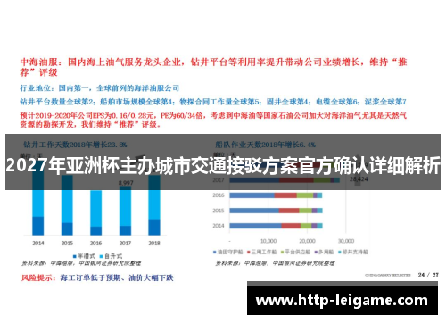 2027年亚洲杯主办城市交通接驳方案官方确认详细解析 2027年亚洲杯主办城市交通接驳方案官方确认详细解析